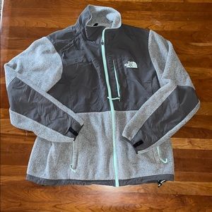 North face gray jacket
